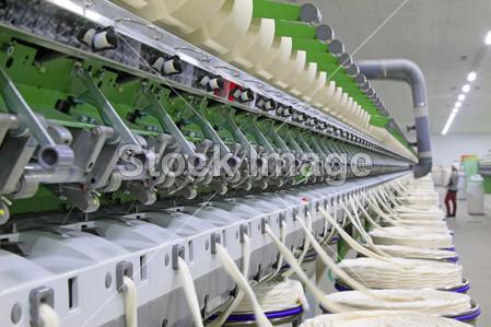 纺纱机械设备厂摄影图片下载_工农业_其他_拍图网