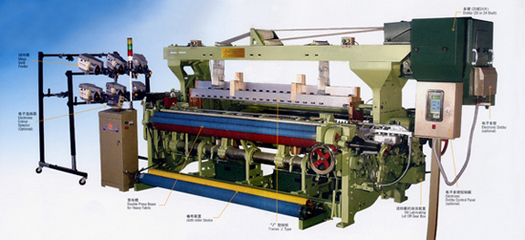 cl736型剑杆织机-杭州利宝纺织机械-第十五届上海国际纺织工业展览会(shanghaitex2011) - 中国纺机网